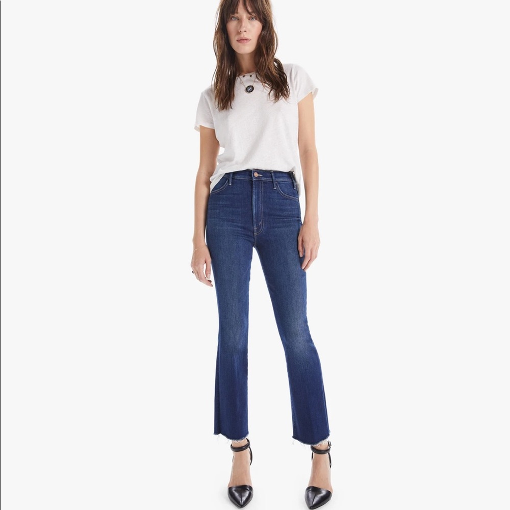 MOTHER The Hustler Ankle Frey Size 29 Jeans Denim